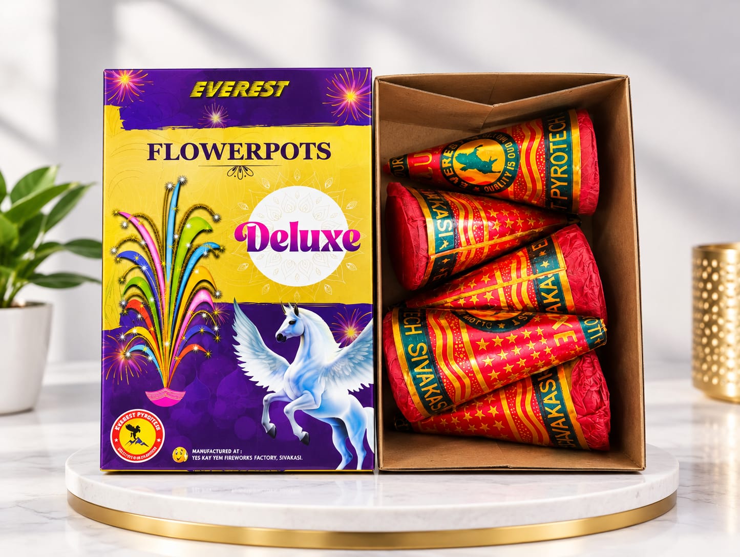 FLOWER POTS DELUXE (5 PCS)