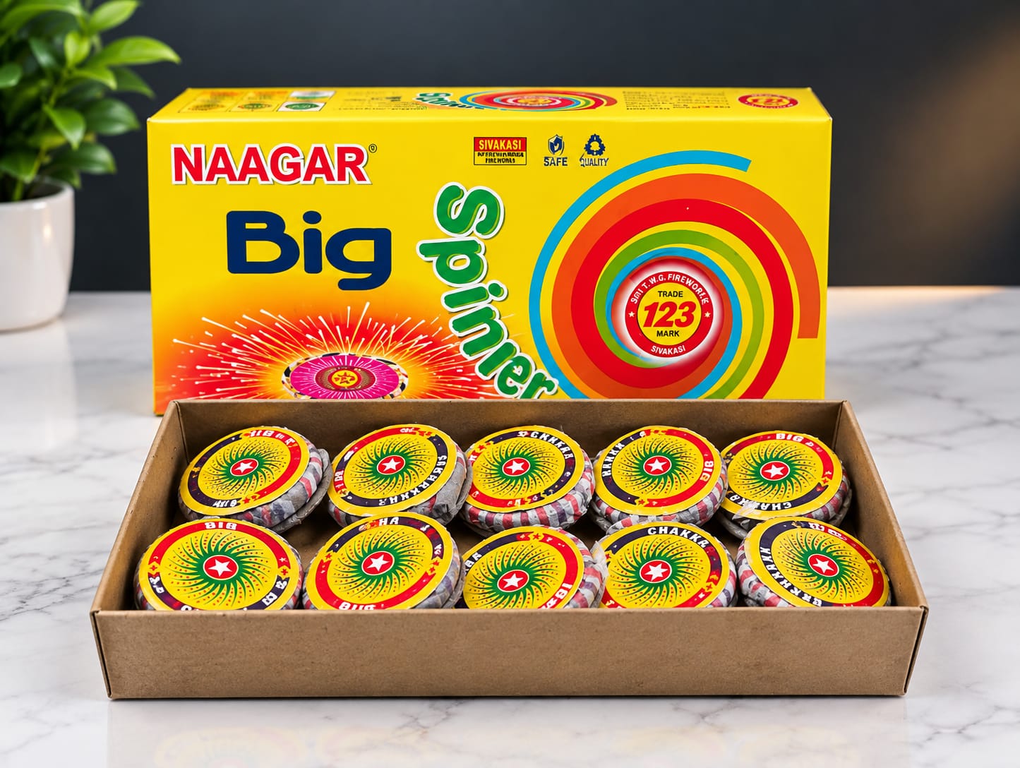 GROUND CHAKKARA BIG (10 PCS)
